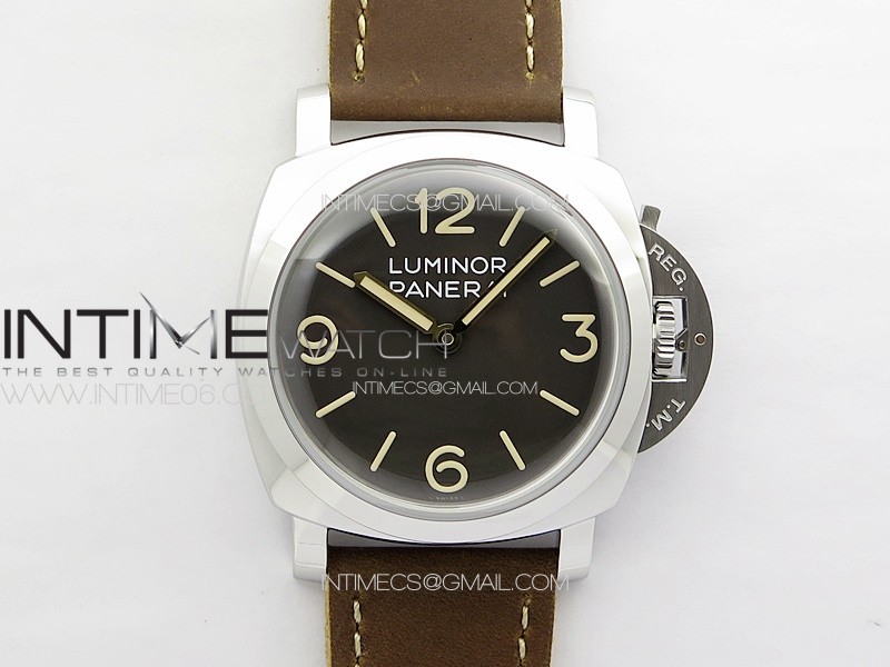 PAM663 HWF 1:1 Best Edition on Brown Leather Strap P.3000 Super Clone