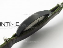 Pilot Mark XVIII TOPGUN SFTI Ceramic M+ 1:1 Best Edition Black Dial on Green Nylon Strap A2892 to Cal.35111
