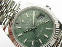 DateJust 41 126334 SS GMF 1:1 Best Edition Gray Fluted Dial on Jubilee Bracelet