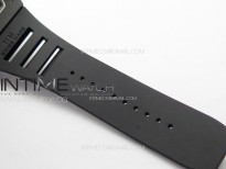 RM055 Real Ceramic Case KUF Best Edition Black Crown on Black Rubber Strap MIYOTA8215
