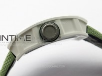 RM055 Real Ceramic Case KUF Best Edition Green Crown on Green Nylon Strap MIYOTA8215