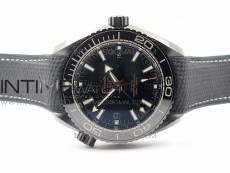 Planet Ocean 45.5mm Deep Black Real Ceramic VSF 1:1 Best Edition on Black Nylon Strap A8906 Super Clone