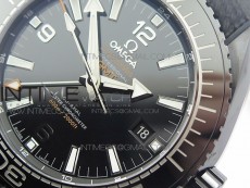 Planet Ocean 45.5mm Deep Black Real Ceramic VSF 1:1 Best Edition on Black Nylon Strap A8906 Super Clone