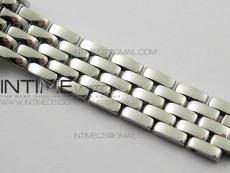 Panthère Secrete Ladies 22mm SS GF 1:1 Best Edition White Dial on SS Bracelet Ronda Quartz