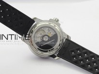 Fifty Fathoms 5008E 40mm SS GSF 1:1 Best Edition Black Dial on Black Rubber Strap A1151