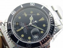 Vintage Submariner 1680 SS B12 Best Edition Black Dial on SS Bracelet A2836 (Style2)