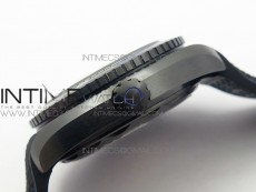 Planet Ocean 45.5mm Deep Black Real Ceramic (Blue) VSF 1:1 Best Edition on Black Nylon Strap A8906 Super Clone