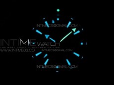 Planet Ocean 45.5mm Deep Black Real Ceramic (Blue) VSF 1:1 Best Edition on Black Nylon Strap A8906 Super Clone