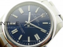 Oyster Perpetual 41mm 124300 SS APSF 1:1 Best Edition Blue Dial on SS Bracelet A2824
