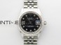 Datejust 28mm 279179 SS APSF Best Edition Black Dial Stars Crystals Markers on SS Jubilee Bracelet NH05
