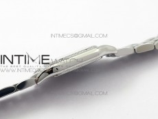 Panthère Secrete Ladies 27mm Diamond Bezel SS GF 1:1 Best Edition White Dial on SS Bracelet Ronda Quartz