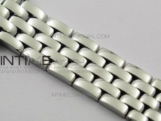 Panthère Secrete Ladies 27mm Diamond Bezel SS GF 1:1 Best Edition White Dial on SS Bracelet Ronda Quartz
