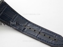 Defy Classic LF 1:1 Best Edition Skeleton Blue Dial on Blue Gummy Strap A2892 V2