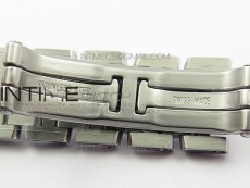 Tank Francaise Ladies 25mm SS 8848F 1:1 Best Edition White Dial Diamond Markers on SS Bracelet Ronda Quartz