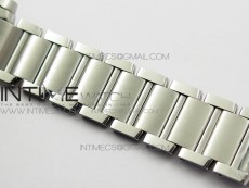 Tank Francaise Ladies 25mm SS 8848F 1:1 Best Edition White Dial on SS Bracelet Ronda Quartz