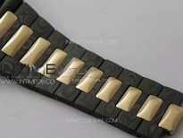 Nautilus 5711 DIW Carbon DIWF 1:1 Best Edition Black Textured Dial on Carbon/RG Bracelet 324CS
