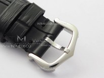 Santos Dumont 27.5mm IWSF Best Edition Silver Dial on Black Leather Strap Quartz