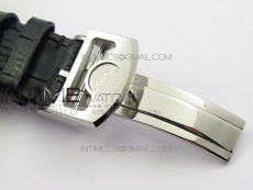 Portuguese Real PR Real Annual Calendar IW5035 ZF 1:1 Best Edition White Dial Silver Markers on Black Leather Strap A52850