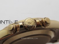 Daytona 116505 BTF 1:1 Best Edition Black Diamonds Dial on RG Bracelet SA4130