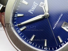 Piaget Polo S 42mm SS MKF 1:1 Best Edition Blue Textured Dial on SS Bracelet A1110P