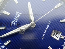 Piaget Polo S 42mm SS MKF 1:1 Best Edition Blue Textured Dial on SS Bracelet A1110P