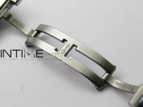 Tank Louis Ladies 25mm SS/Dia Bezel 8848F 1:1 Best Edition White Dial on SS Bracelet Ronda Quartz(Free leather strap)