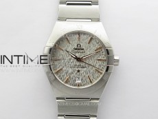 Constellation 39mm SS ORF 1:1 Best Edition Silvevr Textured Dial on SS Bracelet A8800