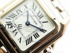 Panthère Secrete Ladies 27mm RG 8848F 1:1 Best Edition White Dial on RG Bracelet Ronda Quartz