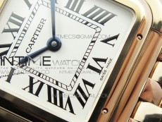 Panthère Secrete Ladies 27mm RG 8848F 1:1 Best Edition White Dial on RG Bracelet Ronda Quartz