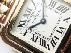 Panthère Secrete Ladies 27mm RG 8848F 1:1 Best Edition White Dial on RG Bracelet Ronda Quartz