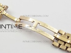 Panthère Secrete Ladies 27mm RG 8848F 1:1 Best Edition White Dial on RG Bracelet Ronda Quartz