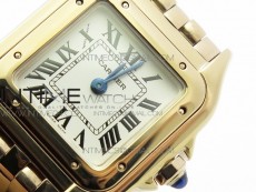 Panthère Secrete Ladies 22mm RG 8848F 1:1 Best Edition White Dial on RG Bracelet Ronda Quartz