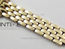 Panthère Secrete Ladies 22mm RG 8848F 1:1 Best Edition White Dial on RG Bracelet Ronda Quartz