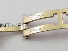 Panthère Secrete Ladies 22mm RG 8848F 1:1 Best Edition White Dial on RG Bracelet Ronda Quartz