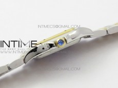 Panthère Secrete Ladies 22mm SS/YG 8848F 1:1 Best Edition White Dial on SS/YG Bracelet Ronda Quartz