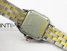Panthère Secrete Ladies 22mm SS/YG 8848F 1:1 Best Edition White Dial on SS/YG Bracelet Ronda Quartz