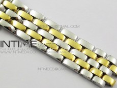 Panthère Secrete Ladies 27mm SS/YG 8848F 1:1 Best Edition White Dial on SS/YG Bracelet Ronda Quartz
