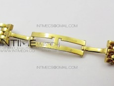 Panthère Secrete Ladies 27mm YG 8848F 1:1 Best Edition White Dial on YG Bracelet Ronda Quartz