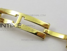 Panthère Secrete Ladies 22mm YG 8848F 1:1 Best Edition White Dial on YG Bracelet Ronda Quartz