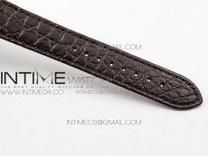 Tank Solo Ladies 25mm RG AF 1:1 Best Edition White Dial on Brown Leather Strap Ronda Quartz
