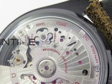 Speedmaster "Dark Side of The Moon" Real Ceramic OMF 1:1 Best Edition Vintage Black on Brown Leather Strap A9300