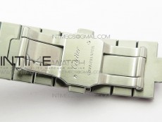 Santos de Cartier Large 2018 V2 KOR 1:1 Best Edition White Dial on SS Bracelet MIYOTA 9015