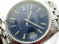 DateJust 36 SS 116234 VSF 1:1 Best Edition 904L Steel Blue Dial on Jubilee Bracelet VS3135