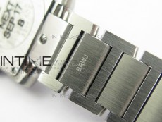 Tank Francaise Ladies 25mm SS 8848F 1:1 Best Edition White Dial on SS Bracelet Ronda Quartz
