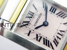 Tank Francaise Ladies 25mm SS/YG 8848F 1:1 Best Edition Pink MOP Dial on SS/YG Bracelet Ronda Quartz