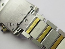 Tank Francaise Ladies 25mm SS/YG 8848F 1:1 Best Edition Ivory Dial on SS/YG Bracelet Ronda Quartz