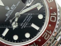 GMT-Master II 126710 Red/Blue Ceramic Bezel 904L SS GMF 1:1 Best Edition Black Dial on 904L Jubilee Bracelet VR3285 V5