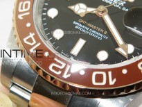 GMT-Master II 126711CHNR 904L/RG GMF 1:1 Best Edition Black Dial on 904L/RG Bracelet VR3285
