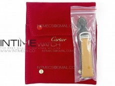 Santos de Cartier 35mm 2018 GF 1:1 Best Edition White Dial on SS SmartLinks Bracelet MIYOTA 9015 (Free Leather Strap)