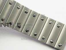 Santos de Cartier 40mm 2018 GF 1:1 Best Edition White Dial on SS SmartLinks Bracelet MIYOTA 9015 (Free Leather Strap)